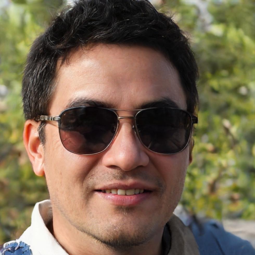 Retrato de Ezequiel Vargas, Director Académico